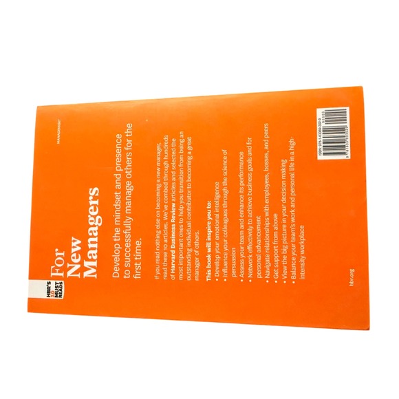 HBRs 10 Must Reads For New Managers Harvard Business Review Book - Picture 2 of 2